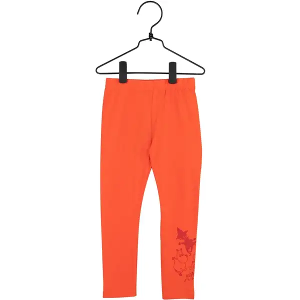 Mumi Leggings Tryk Rød