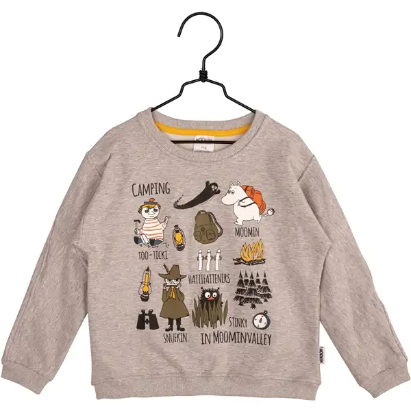 Mumi Collegebluse Grå