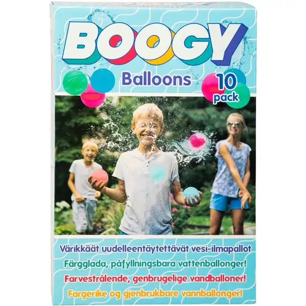 Boogy Balloons Vandballoner 10 stk