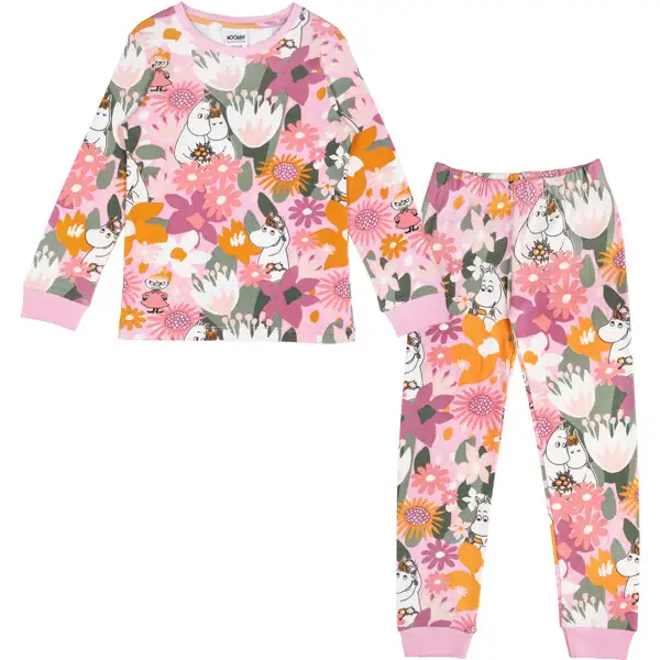 Mumi Pyjamas Sommerlig Rosa