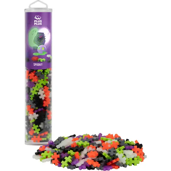 Plus-Plus Spooky Mix Tube 240 Dele