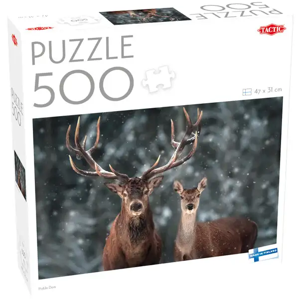 Tactic Puslespil 500 Brikker Noble Deer