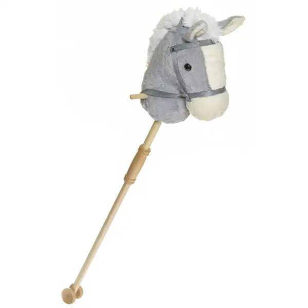 Teddykompaniet Kæphest Grå Delbar 100 cm