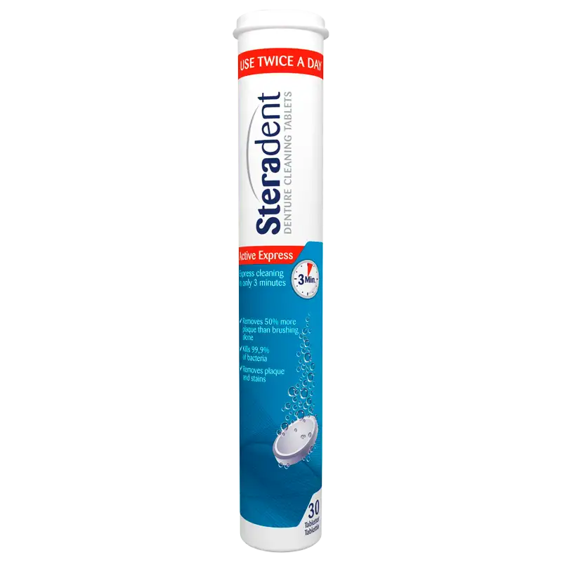 Steradent Express Plus (30 stk)