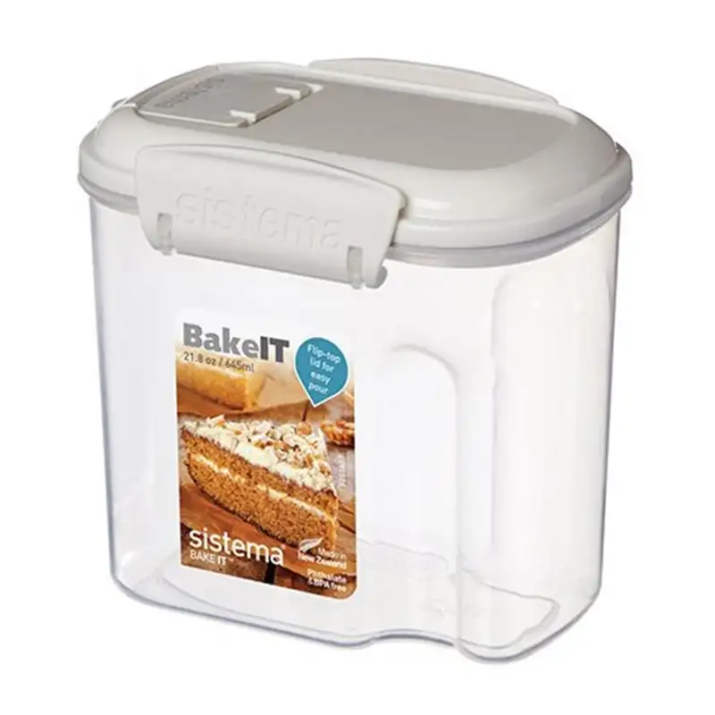 Opbevaringsboks 645 ml Transparent. Mini Bakery Sistema