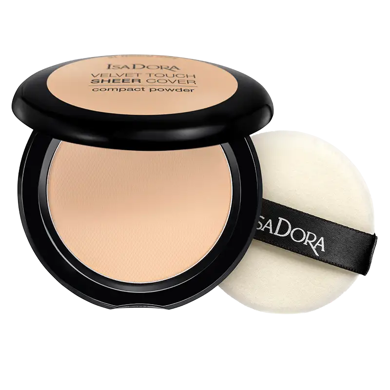 IsaDora Velvet Touch Sheer Cover Compact Powder 41 Neutral Ivory (10 g)