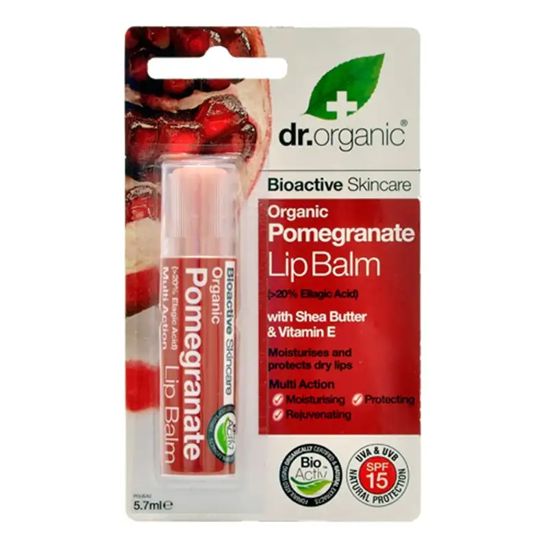 Dr. Organic Pomegranate Lip Balm Ø (5,7 ml)