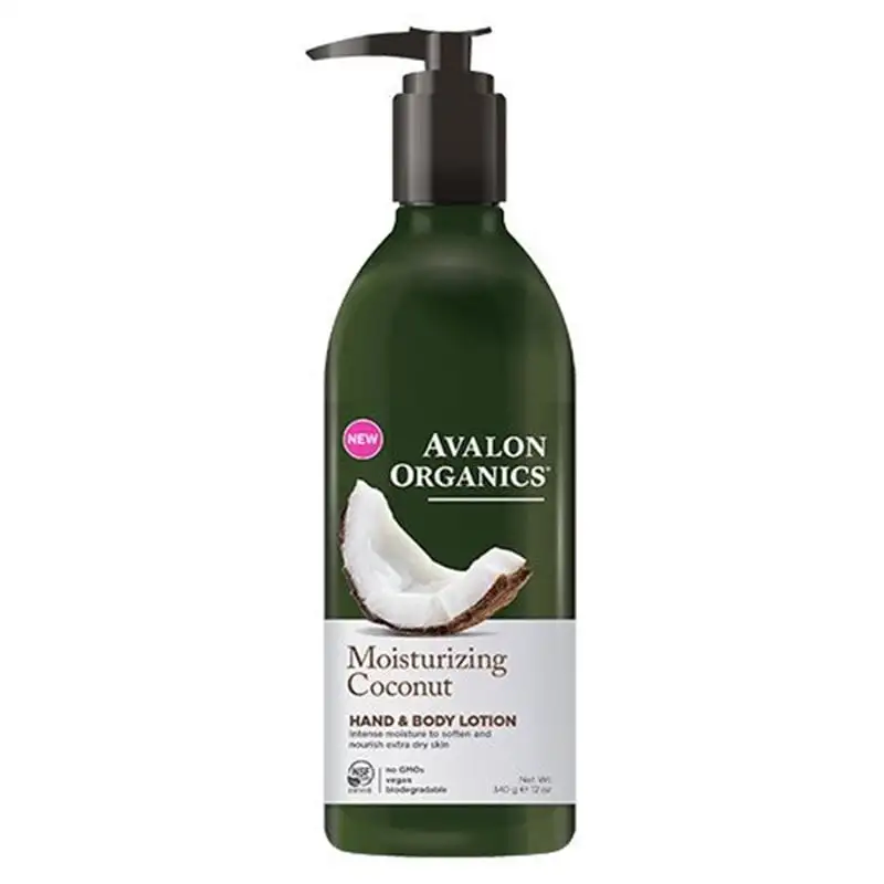 Avalon Organics Hand & Body Lotion Coconut Moisturizing (340 g)