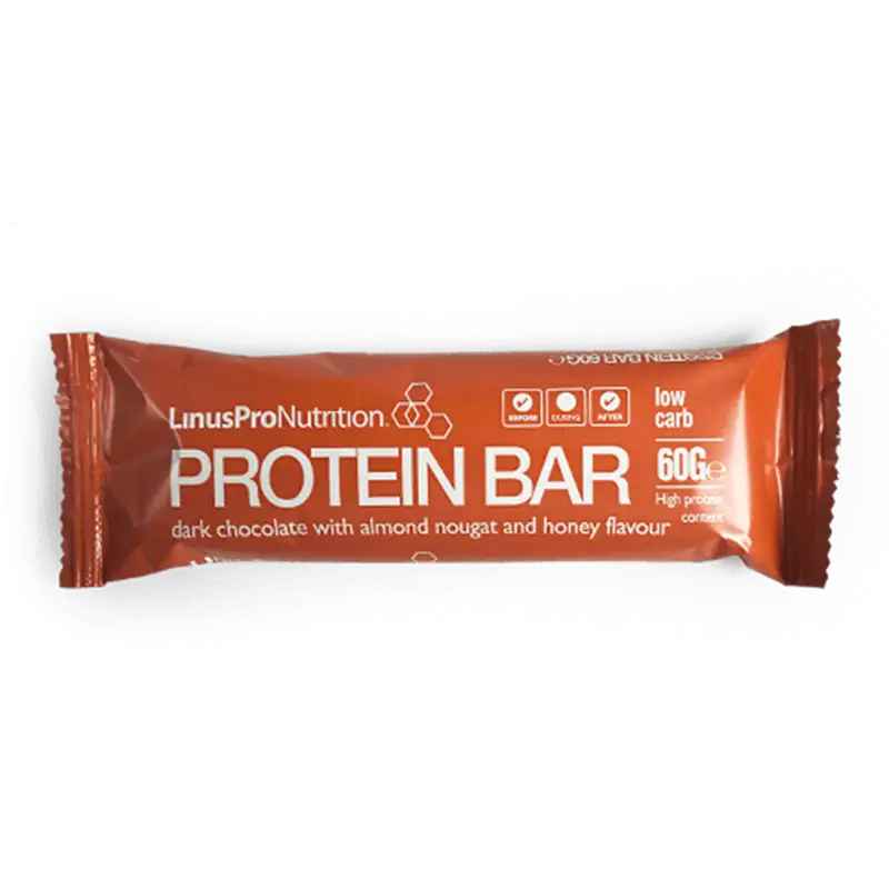 LinusPro Proteinbar Mandel/Nougat (60 g)