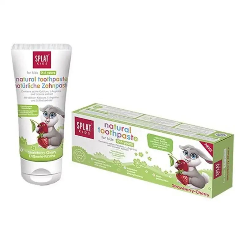 SPLAT Tandpasta Børn 2-6 år Jordbær Kirsebær (50 g)