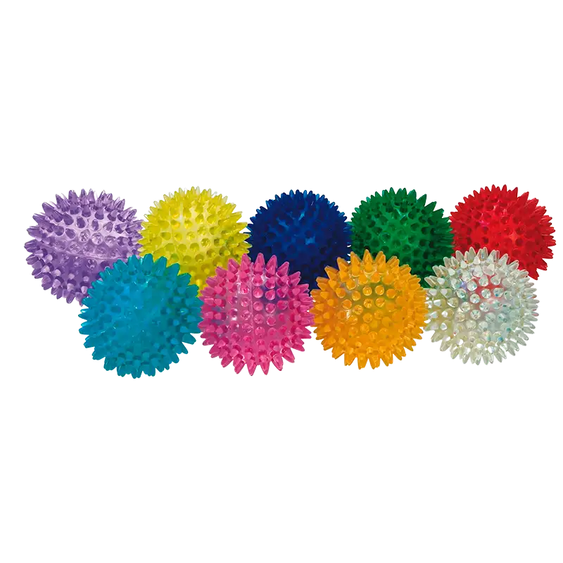 Massagebold i ass. farver (8 cm)