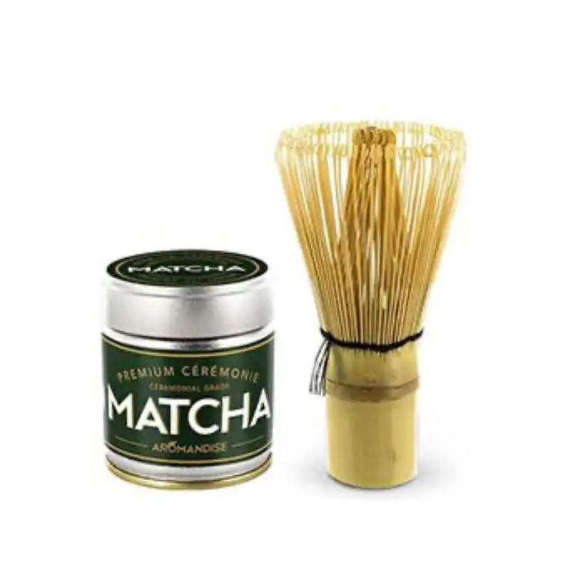 Matcha discovery sæt Økologisk (ceremonial grade matcha te & piskeris)