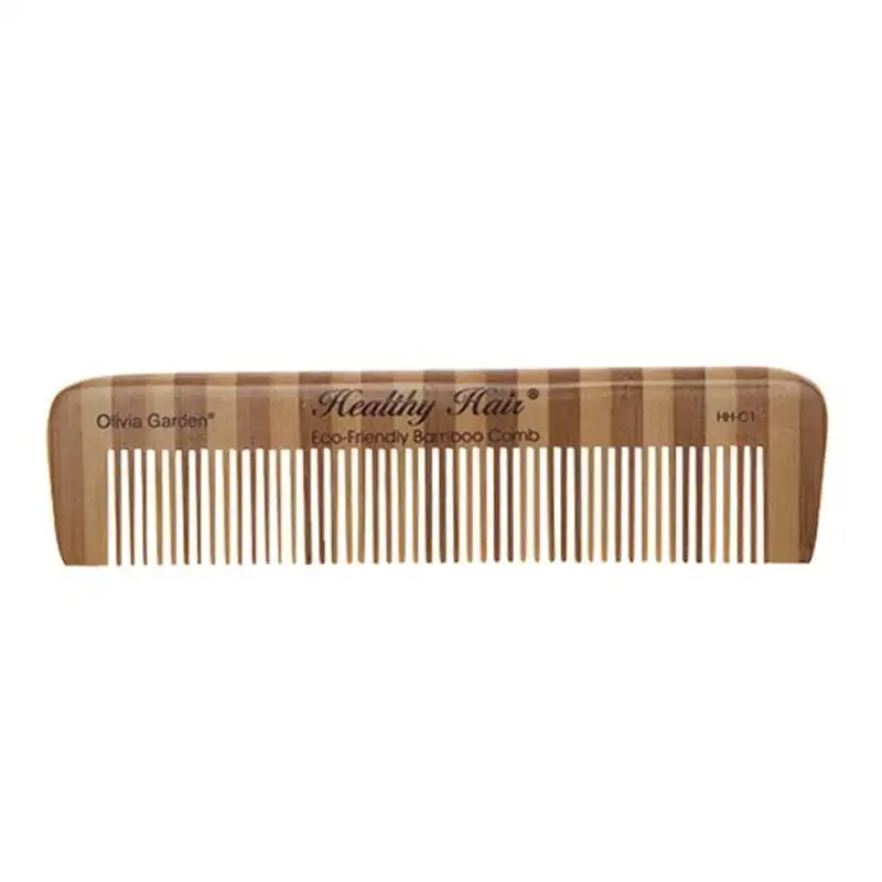 Bambus Kam 1 Tætsiddende Tænder (1 stk)