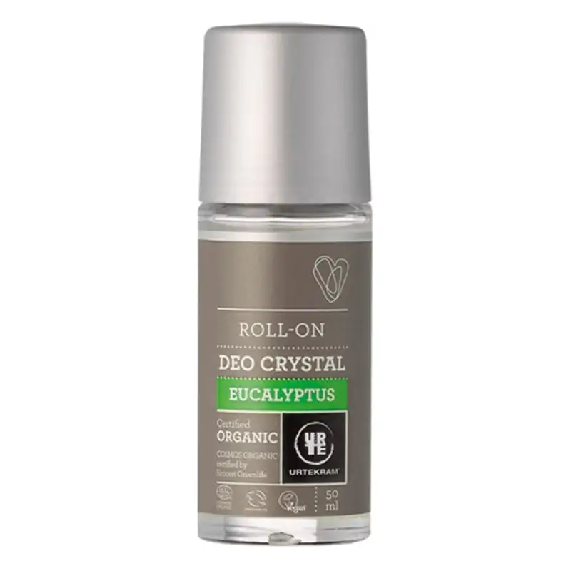 Urtekram Deo Crystal Eucalyptus (Roll-On) (50 ml)