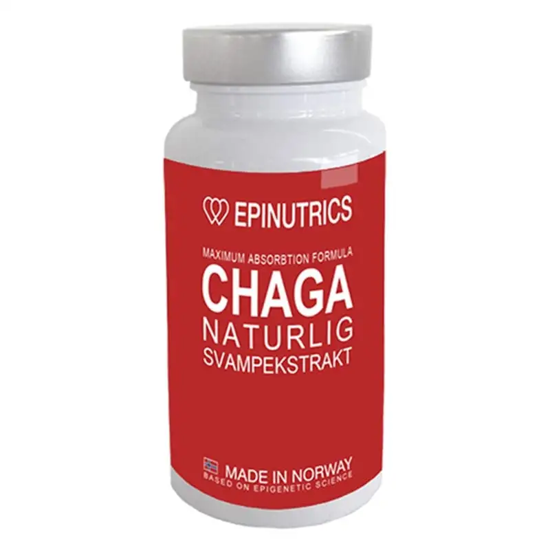 Epinutrics Chaga Naturlig Svampekstrakt (60 kaps)