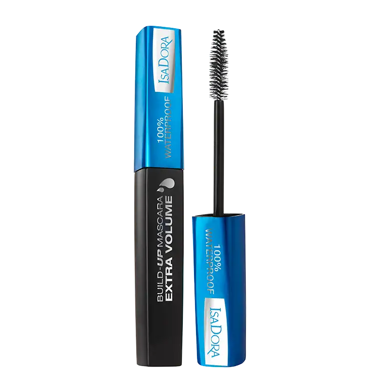 IsaDora Build-Up Mascara Extra Volume Waterproof 20 Black (12 ml)