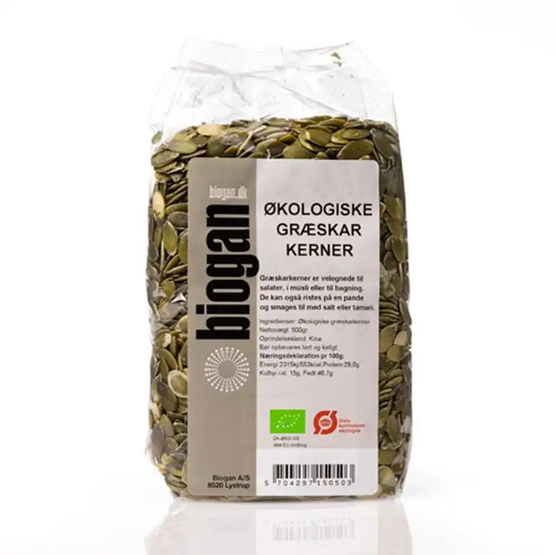 Biogan Græskarkerner 500g