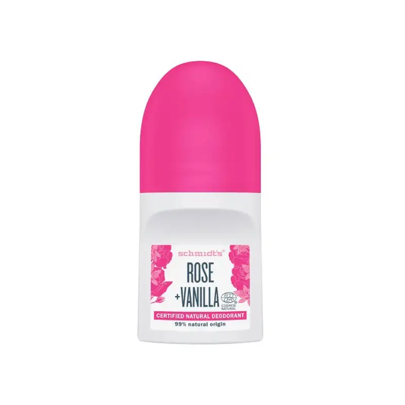 SCHMIDT´S NATURALS - ROLL-ON DEODORANT ROSE + VANILLA