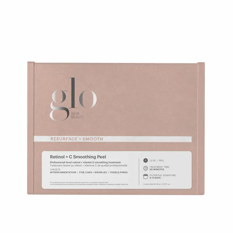 Glo Skin Care - Glo Retinol + C Smoothing Peel Kit