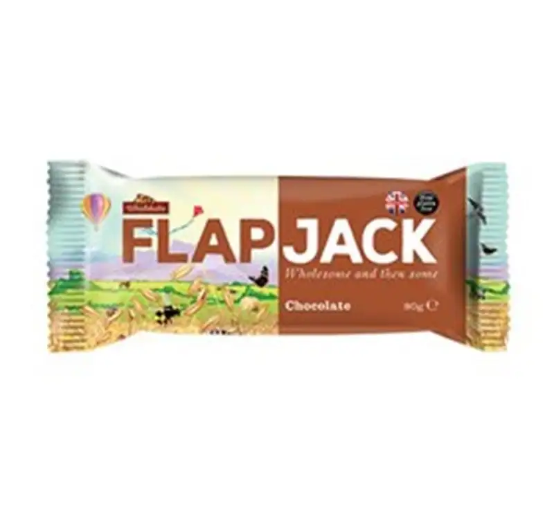 Wholebake Flapjack med Chokolade (80 gr)