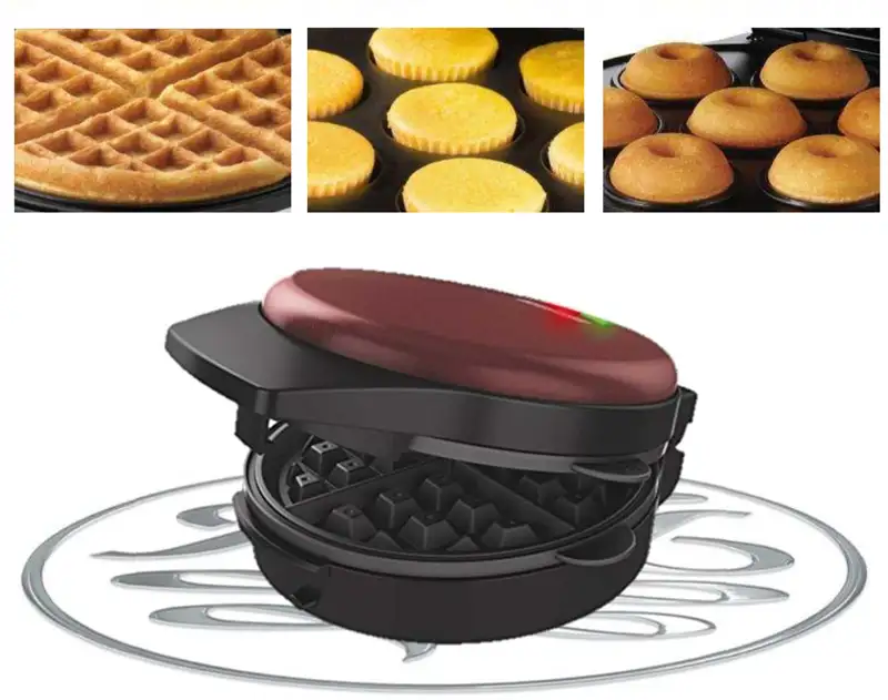 Russell Hobbs Fiesta 3 in 1 Cake Waffle & Donut Maker