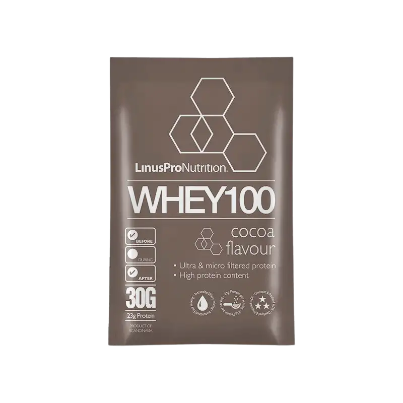 LinusPro Whey100 Brev - Chokolade (30g)