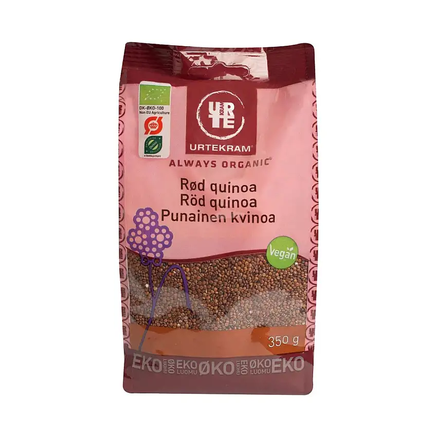 Urtekram - Økologisk rød Quinoa - 350 g.