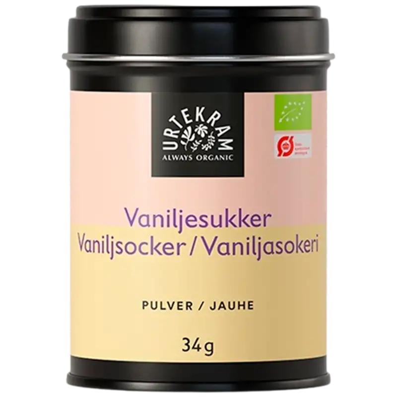 Urtekram Vaniljesukker Ø (34 g)