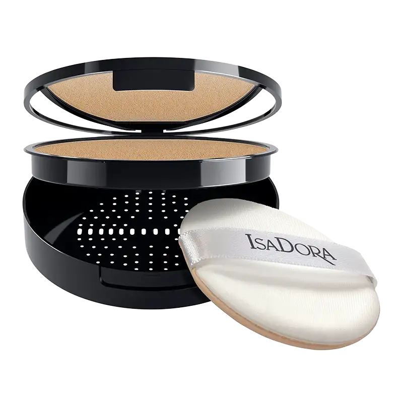 IsaDora Nature Enhanced Flawless Compact Foundation 84 Cream Sand (10 g)