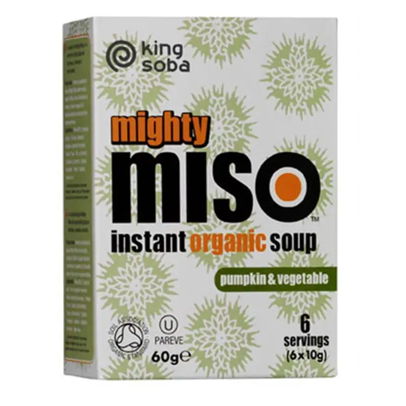 Clearspring Instant Miso Suppe med Græskar og Grøntsager Ø (60 gr)