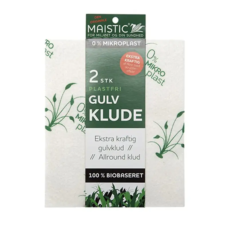 Maistic Gulvklude u. Microfiberplast (2 stk)