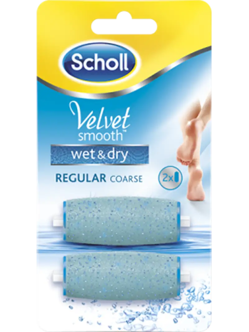 Scholl velvet wet&dry refill (2 stk.)