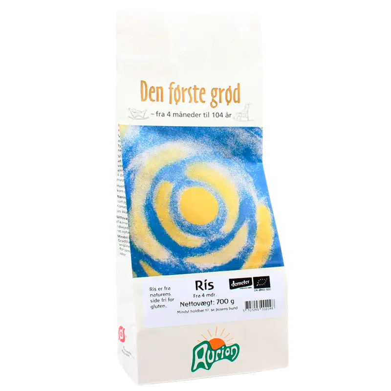 Aurion Den Første Grød - Ris Glutenfri Ø (700 g)