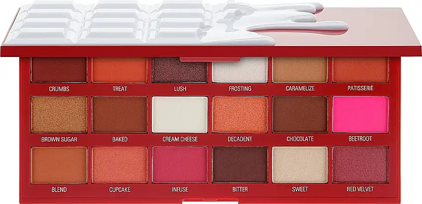 I Heart Revolution Eyeshadow Chocolate Palette Red Velvet 28767222