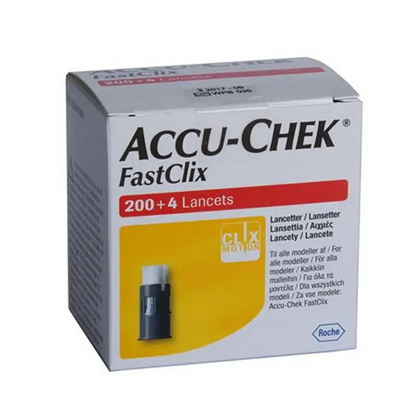 Accu-Chek FastClix lancetter - 204 stk.