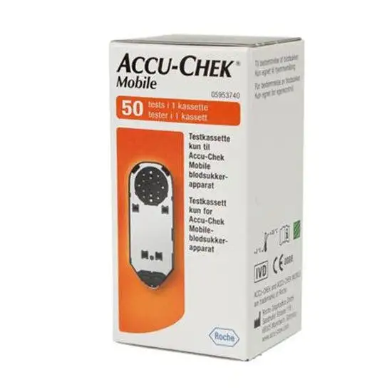 Accu-Chek Mobile Testskassette Fastclix - 50 stk.