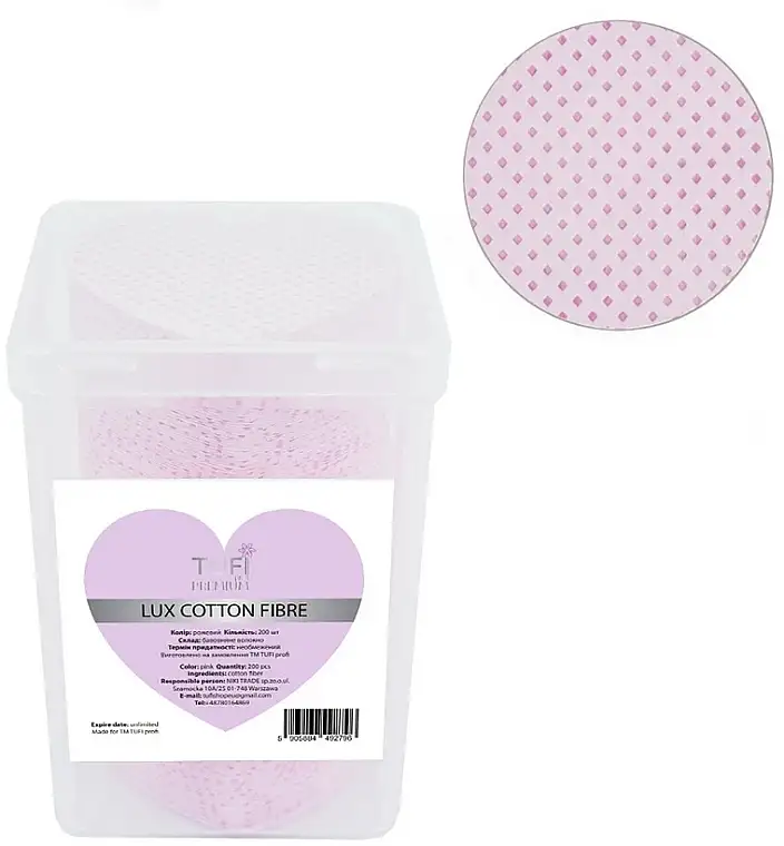 Hearts Fnugfri væv, lyserød 16691502