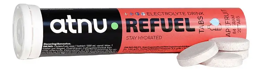 ATNU Refuel Elektrolyt Sød Grapefrugt - 12 stk.