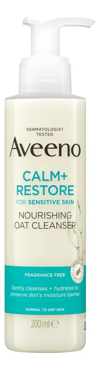 Aveeno Calm + Restore Nourishing Oat Cleanser - 200 ml.