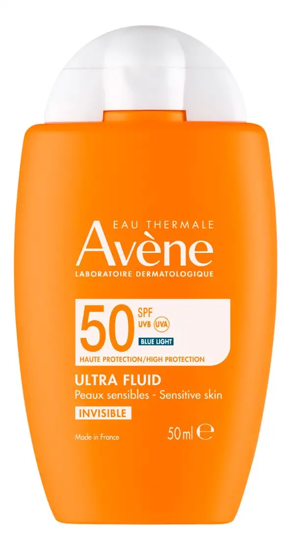 Avène Sun Ultra Fluid Invisible SPF50 - 50 ml.