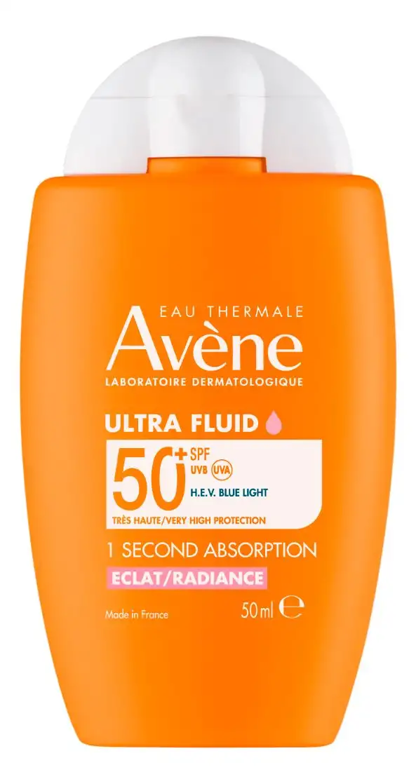 Avène Sun Ultra Fluid Radiance SPF50+ - 50 ml.