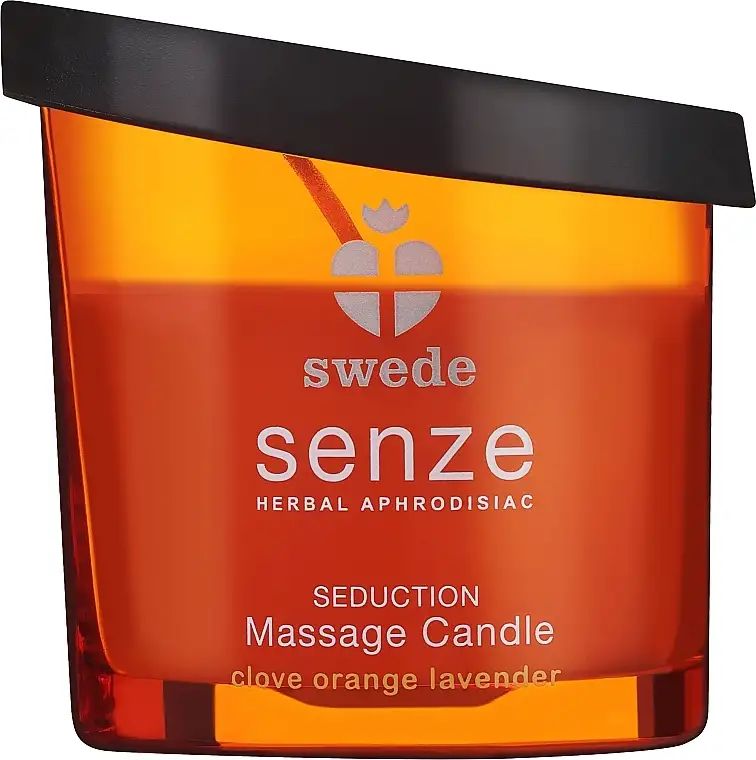 Orange og lavendel massage stearinlys 88697188