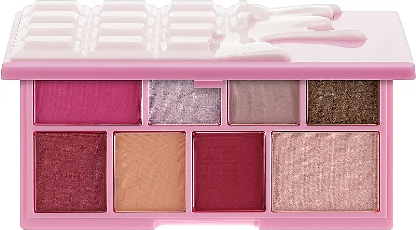 I Heart Revolution Mini Chocolate Eyeshadow Palette Rose Cream 61706865