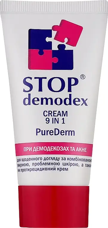Creme "Pure Derm 9 i 1 Stop Demodex“ 33168990