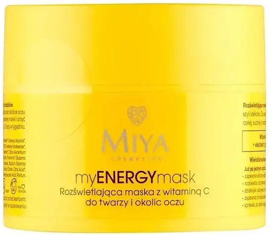 Lysende ansigtsmaske med C-vitamin 96873708