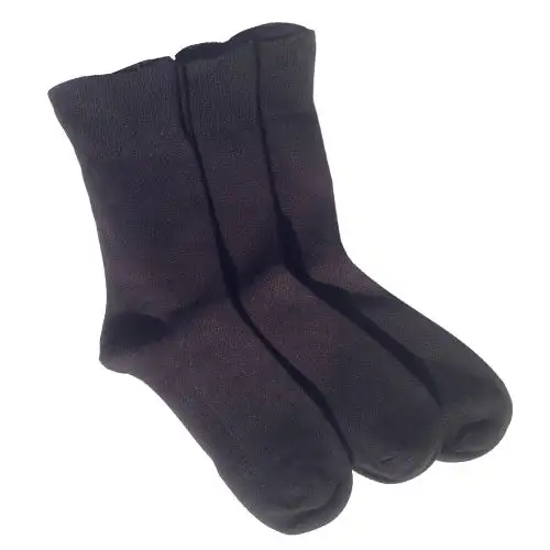 Strømper 3 Par Sort | Str. 37-41