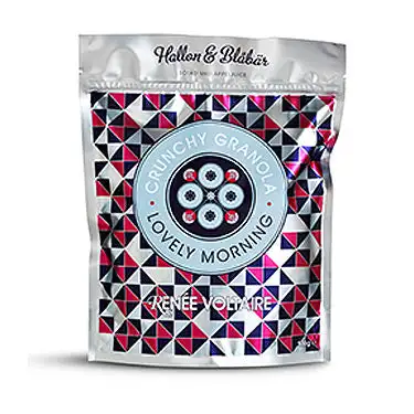 Crunchy Granola m. hindbær, blåbær & græskar | 500 gr