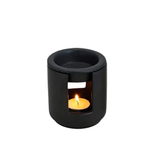 Duftlampe Clean Sort H: 10 Cm / B: 9 Cm