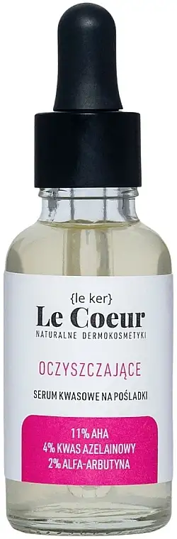 Serum til balder med syrer 11% AHA-syrer, 4% azelainsyre, 2% alfa-arbutin 36873594