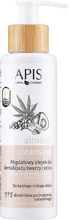 APIS Professional Almond Cleansing Oil For Face And Eyes Makeup Removal 25438670